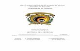 Universidad Autónoma del Estado de México Facultad de ...derecho.uaemex.mx/U2017-B/Plan2015/Guias_A/LDE102.pdf · ... la adquisición de una cultura universitaria en ... Actividades