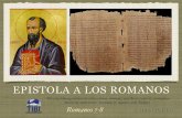 EPISTOLA A LOS ROMANOS - ibitibi.orgibitibi.org/wp-content/uploads/2018/05/Rom-5.pdf · hacia un análisis de la condición humana y su relación con la voluntad de ... estado "bajo