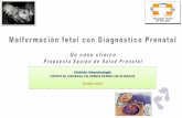 División Neonatología HOSPITAL GENERAL DE …apelizalde.org/actividades/Octubre 1 - Neonatologia.pdf · anomalías congénitas (≈7% del total muertes RN) ... El diagnostico prenatal