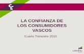 LA CONFIANZA DE LOS CONSUMIDORES VASCOScorporativa.laboralkutxa.com/src/uploads/2016/12/Informe-CEC_IV... · a) evolución de la confianza del consumidor vasco - 3 - 1. la confianza