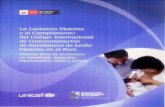 Ministerio - BVS Minsabvs.minsa.gob.pe/local/minsa/1710.pdf · La Lactancia Materna y el Cumplimiento del Código Internacional de Comercialización de Sucedáneos de Leche Materna