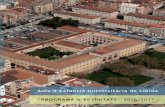 Aula d’Extensió Universitària de Lleida PROGRAMA D ...€¦ · Per tal d’ampliar i complementar el nostre programa anual oferim cursos de formació específica organitzats per