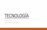 TECNOLOGÍA - sgcciencias.files.wordpress.com · OA 5: Examinar soluciones tecnológicas existentes que respondan a las oportunidades o necesidades establecidas, considerando los
