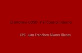 El informe COSO Y el Control interno - …agubernamental.org/.../2011/ppt/2012-LECCION2-sistemacontrol.pdf · Finalidad del Informe COSO •Establecer un modelo común de control
