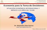 Presentación de PowerPoint - Economía para la toma de ... · Economía para la Toma de Decisiones Toluca, México; ... exportadoras en el empleo total por estado ( ) Num. de empleos