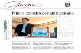 Primer oxímetro portátil mexicano - contenido.ccs.ipn.mx · reas, que integrarán a La Ciudad del Conocimiento, el IPN construyó el CECUM en 4.9 hectáreas. ... ra en Negocios