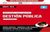 AGOSTO - 2018 julio - enapp.edu.· Intentos fallidos de Reforma de la Administración Pública en