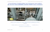 Corrientes Inducidas en ensayos de tubos de acero ...©c/Trabajos/Trabajo 17.pdf · el ensayo de tubos de acero ferromagnéticos (en este trabajo el ... tubos a ensayar durante la
