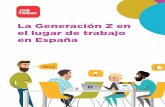 La Generación Z en el lugar de trabajo en España · ¿Quiénes son las personas de la Generación Z? Datos paro juvenil en España (INE). Nacional y por CCAA. Menores de 25 años