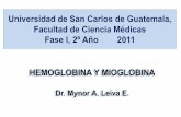 Universidad de San Carlos de Guatemala, Facultad de ... · Volumen medio plaquetario, MPV 8.6 fL 6.4-11.0 lsevier. Clasificación y ejemplos de HEMOGLOBINOPATÍAS Clasificación Mutación