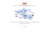 Manual de Campo para la Vigilancia Entomológica 14m PAMAFRO PERU... · del Proyecto Vigia, con la finalidad de dotar de los instrumentos indispensables para el trabajo de campo que