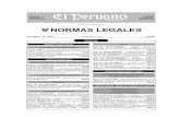 Cuadernillo de Normas Legales - gacetajuridica.com.pe · PERU EAFC S.A. la administración del programa denominado “FBP004” bajo el Sistema de Certiﬁ cados de ... Aprueban Himno