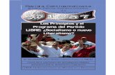 Los Principios y el Programa del Partido LIBRE ...elsoca.org/pdf/Revista-1857-No 14.pdf · para evitar triunfos revolucionarios como el ocurrido en Nicaragua, en 1979. En el caso