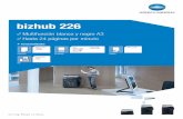 bizhub 226 DATASHEET sp - ibericadeduplicadoras.com · Personalización de panel IWS Interacción usuario-equipo mejorada y aumento de la productividad con la personalización total