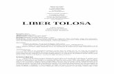 LIBER TOLOSA - Comunidad de Rol Online sobre Mundo de ...webvampiro.com/wp-content/uploads/2016/01/LiberTolosa.pdf · ... pero por esta vez quiero entrar voluntariamente en el hábito