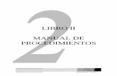 LIBRO II MANUAL DE PROCEDIMIENTOS - Inicio - … · libro ii – manual de procedimientos procedimientos contables ... procedimiento contable para el reconocimiento y revelaciÓn