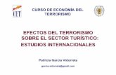 EFECTOS DEL TERRORISMO SOBRE EL SECTOR …webs.ucm.es/info/cet/docencia/Presentacion sesion3.pdf · Terrorismo y Turismo en España (1970-88) 0 5 10 15 20 25 30 35 40 1970 1972 1974