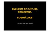 Encuesta Cultura Ciudadana 08 - Inicio - Instituto de ... · Fuente: ECC. 50% 60% 70% 80% ... 1987 1988 1989 1990 1991 1992 1993 1994 1995 1996 1997 1998 1999 2000 2001 2002 2003