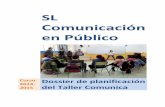 SL Comunicación en Público - Entrenament al … · ... SL Comunicación en Público. 2 Guión 1. ... ¿En qué consiste el servicio? ... con el objetivo de rebajar la ansiedad o