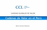 Cadenas de Valor en el Perú - cepal.org · Alicorp Conclusiones y Recomendaciones 1. Los altos costos logísticos cobra cada vez más importancia cuando se examina las cadenas globales