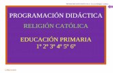 1 PROGRAMACIÓN DIDÁCTICA - CRA POSADA DE …craposadadevaldeon.centros.educa.jcyl.es/sitio/upload/PD_Religion... · EVALUACIÓN DE LA PROGRAMACIÓN DIDÁCTICA . ... los que Dios