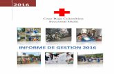 INORME DE GESTION - Cruz Roja Seccional Huila | …cruzrojahuila.org/wp-content/uploads/2017/02/INFORME-DE-GESTION... · GESTION SALUD 26 Vacunación ... Sta. Lucia Amaya de Trujillo,