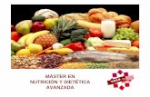 Máster en Nutrición y Dietética Avanzadamultimedia.groupalia.com/static/pdf/es/master-dietetica.pdf · tema 13: conservacion de los ... tema 29: la nutriciÓn enteral. 29.1 introducciÓn.