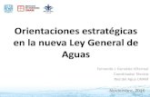 Orientaciones estratégicas en la nueva Ley General …archivos.diputados.gob.mx/Comisiones_LXIII/agua/ponencias/15.pdf · Orientaciones estratégicas en la nueva Ley General de Aguas