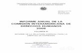 INFORME ANUAL DE LA COMISIÓN … Anual... · informe anual de la comisiÓn interamericana de derechos humanos 2008 volumen iii informe de la relatorÍa especial para la ... 13-2: