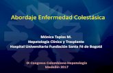 Abordaje Enfermedad Colestásica · 2017-04-04 · sales biliares opioides ... Complicaciones de las Colestasis Crónicas Mala absorción Deficiencia de vitaminas liposolubles Enfermedad