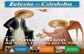 25 de marzo La Anunciación - Diócesis de Córdoba · La cuenta bancaria creada por la Diócesis de Córdoba para colaborar con la misión diocesana en Picota ... niños de catequesis,