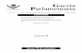 10 nov anexo B - Gaceta Parlamentaria, Cámara de …gaceta.diputados.gob.mx/PDF/63/2016/nov/20161110-B.pdf · Anexo B. Gaceta Parlamentaria Jueves 10 de noviembre de 2016 Cámara