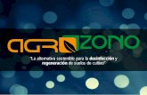 “La alternativa sostenible para la desinfección y ...€¦ · TERRENO: Franco-arcilloso . Tiempo de aplicación de Ozono: 2 Horas . Nivel de nematodos por cada 100 cc de suelo.