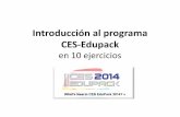 Introducción al programa CES-Edupackdepa.fquim.unam.mx/amyd/archivero/Introduccion... · diseño, así como proporcionar una metodología ... Ubicar los materiales que pasaron las