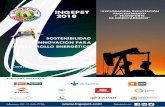 IX INGEPET “EXPLORACIÓN, EXPLOTACIÓN … · sostenibilidad e innovaciÓn para el desarrollo energÉtico “exploraciÓn, explotaciÓn procesamiento y transporte de hidrocarburos”