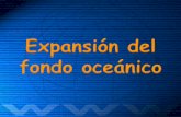 Expansión del fondo oceánico - …iespoetaclaudio.centros.educa.jcyl.es/sitio/upload/expansi%F3n... · -La falta de sedimentos de los fondos oceánicos, y que su espesor aumente