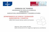 DEPARTAMENTO DE CIENCIA Y TECNOLOGÍA …blog.uclm.es/cytema/files/2014/02/Departamente-de-Ciencia-y... · -Ensayo de la ingesta de infusiones de azafrán para mejora de la calidad