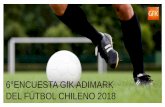 6°ENCUESTA GfK ADIMARK DEL FÚTBOL CHILENO … gfk adimark... · 1 de cada 10 chilenos fue al estadio en los últimos tres meses, una cifra que se ha mantenido estable en los últimos