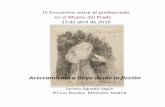 Acercamiento a Goya desde la ficción Jacinto Águeda … · Actividad sobre Goya realizada con un grupo de 4º de la ... lo que es el Programa de Diversificación Curricular ...