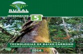 TECNOLOGIAS DE BAIXO CARBONO · Os tipos de manejo florestal a serem adotados variam conforme o tipo ... ve uma série de documentos ... protegidas por lei, ...