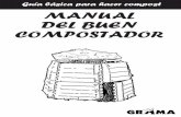 Guía básica para hacer compost MANUAL DEL BUEN … del Buen... · El compostaje tiene grandes beneficios tanto para el ciudadano que se decide a hacerlo en su parcela como, a nivel