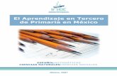 El Aprendizaje en Tercero de Primaria en Méxicopublicaciones.inee.edu.mx/buscadorPub/P1/D/220/P1D220.pdf · El Aprendizaje en Tercero de Primaria en México: Español, Matemáticas,