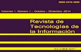 Revista de Tecnologías de la Información - ecorfan.org · del editor de la publicación. ... es una revista de investigación que pública artículos en el área de ... some Latin