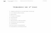 TEMARIO DE 3º ESO - Junta de Andalucía · Los números que se pueden descomponer en factores son números compuestos ... Los números que no se pueden descomponer en factores son