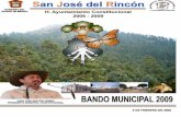 BANDO MUNICIPAL 2009 - ordenjuridico.gob.mx · En ejercicio de las facultades que me confiere el artículo 128 de la Constitución Política del ... CANOAS 69. SAN BARTOLO GUARDA