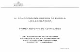 H. CONGRESO DEL ESTADO DE PUEBLA LIX …congresopuebla.gob.mx/docs/informes/lix/diputados/168/1er_receso... · DOCUMENTOS PARA SOLICITAR PERMISO A INAH 15 ... ESTATUS DE SOLICITUD