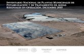 Inventario Nacional de Plantas Municipales de - gob.mx · Lenta Filtro de Carbón Activado Osmosis Inversa Otro Remoción de Fierro - Manganeso ...
