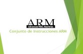 ARM - programacion11.com · Características principales del Conjunto de Instrucciones ARM Todas las instrucciones son de 32 bits. La mayoría de las instrucciones se ejecutan en