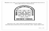 Manual de Procedimientos del TCADFAbril2009 - … de Procedimientos.pdf · COMPILACIÓN Y DIFUSIÓN ... Simbología de diagramas de flujo. 10 ... correspondientes y los conserva dentro