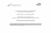 Concurso Público 2013-2014 Primera Convocatoria Guía para la sustentante Examen de ...portalanterior.ine.mx/archivos3/portal/historico/recur... · 2014-07-23 · Examen de Ingreso